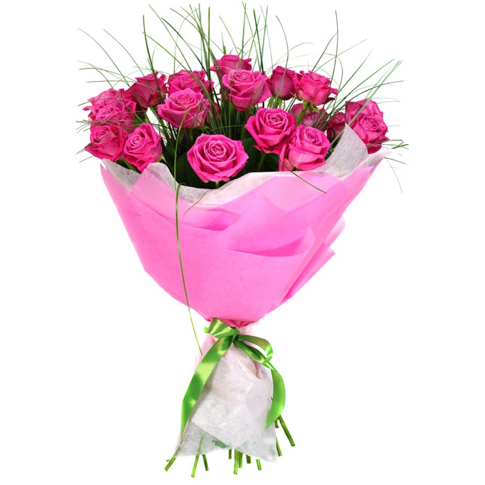 pink roses bouquet 