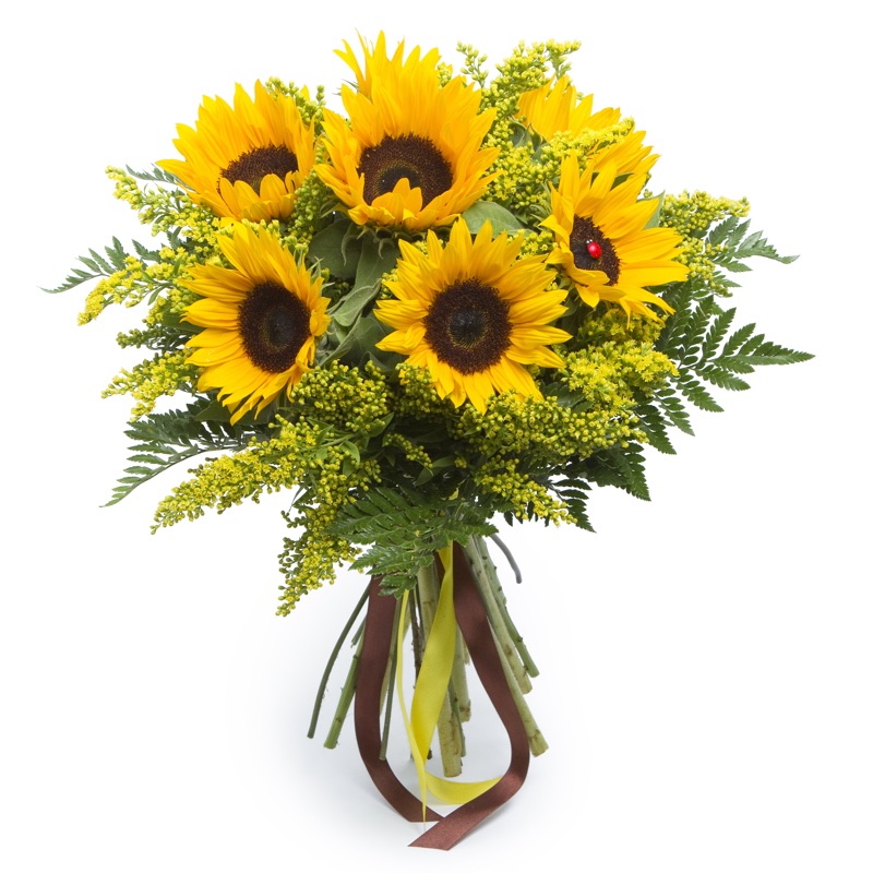 bouquet of sunflowers 