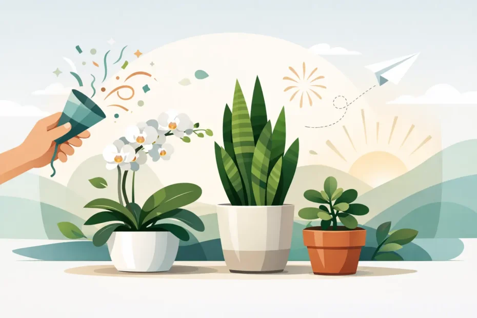 Best Plants for Congratulations and Fresh Starts