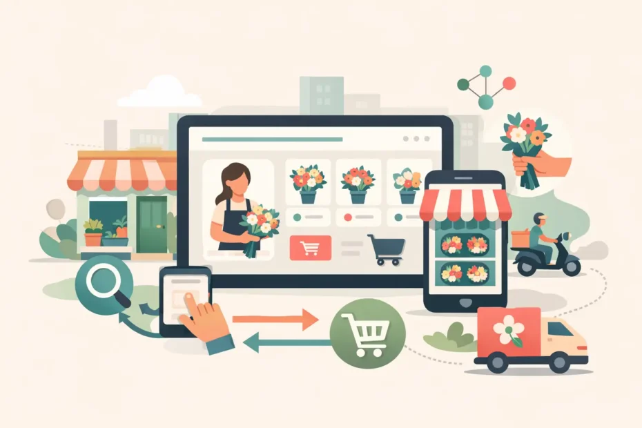 How a Florist Marketplace for Shops Drives Orders