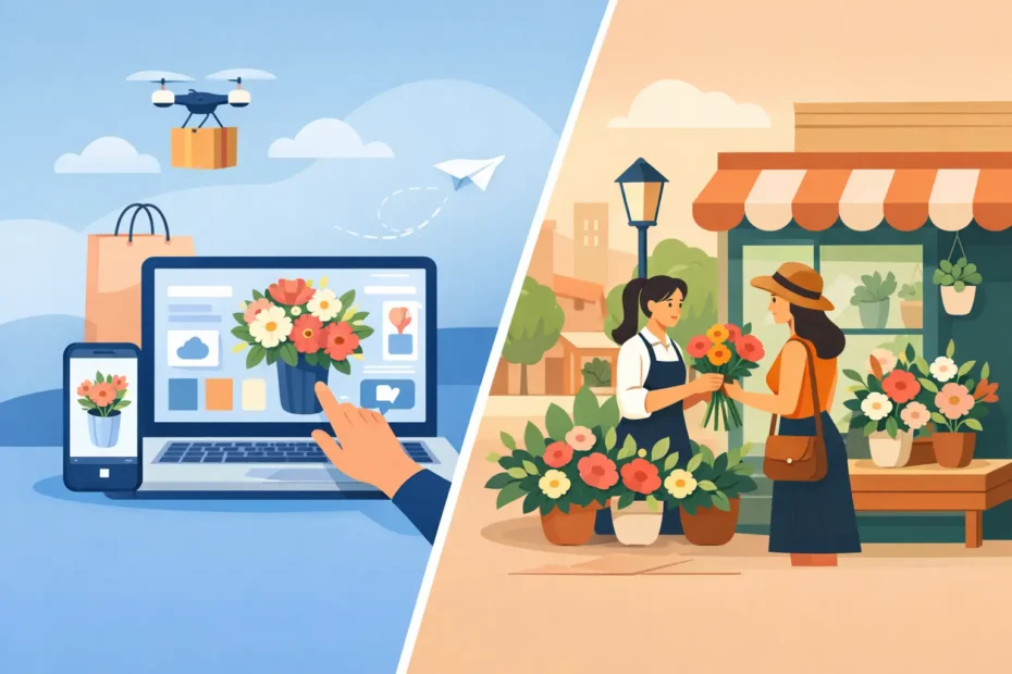 Online Florist Versus Local Shop: Which Works?